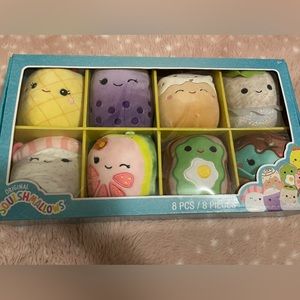 Squishmallow Food Theme 8 Box Set